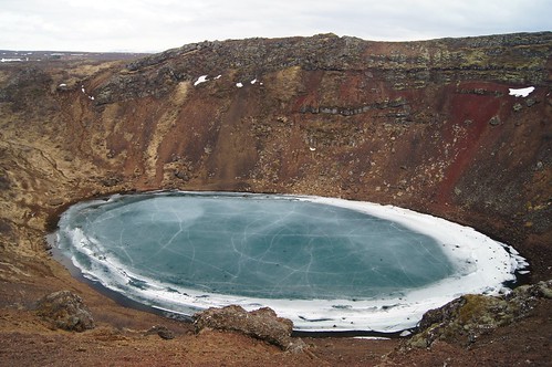 volcano iceland kerið kerid
