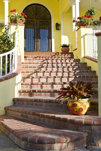 13 Impressive Front Porch Stairs Decorating Tips On A Budget