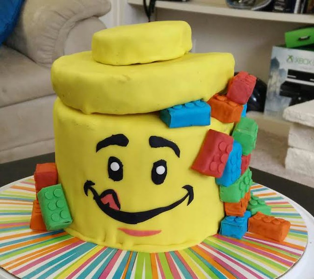 LEGO Themed Cake by Pushkar Marathe