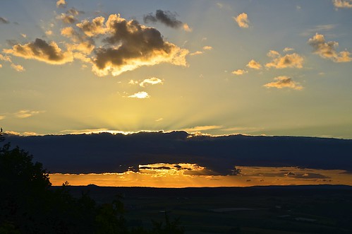 sunset sky nature weather clouds germany sonnenuntergang himmel wolken wetter badenwürttemberg heuchelberg leingarten