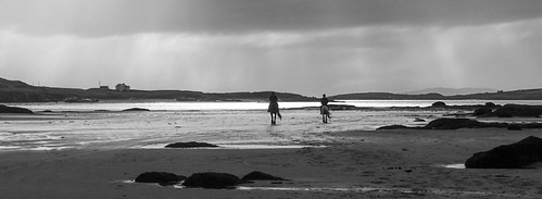 Matt and our guide riding along the beach in Ireland - may be my favorite photo :)
