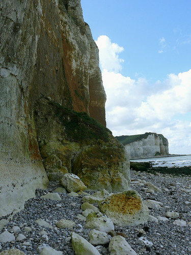 blue summer sky cliff france beach landscape shore walls normandy shorescape petitdalle