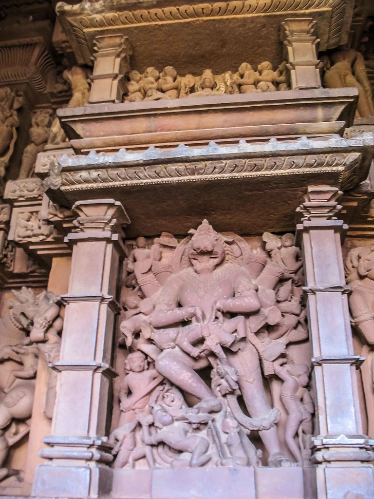 Stone Carvings at Khajuraho Temples Group