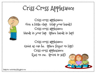 criss cross applesauce preschool songs poem clipart transition kindergarten classroom activities ec cliparts flickr clip song transitions circle discipline apple