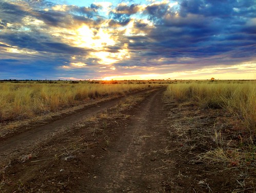 sunset queensland outback aramac hdrpro