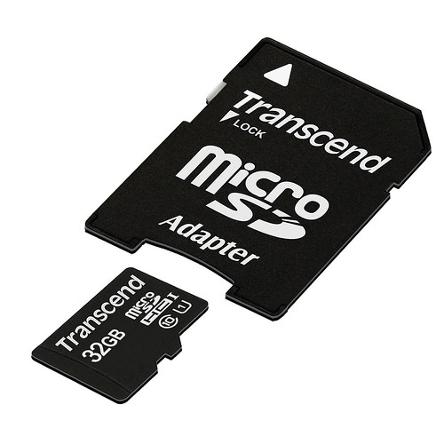 MicroSDHC Transcend