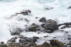 Rocks in the surf at Cape Naturaliste, WA.