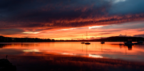 color nature dawn beauty boats background newsouthwales nsw brisbanewater panoramic scenic sky view dream sunrise australia reflections tascott weather clouds koolewong scene scenery beautiful travel water light landscape waterscape bay coast coastal centralcoast panorama