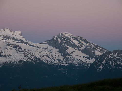 natuurverschijnsel bergen land sunset zwitserland snow switzerland naters wallis