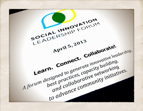 SJ Social Innovation Leadership Forum (4/5/13)