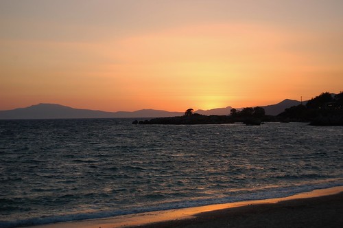 pink sea beach mediterranean mani greece peloponnese stoupa ελλάδα