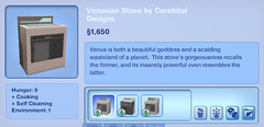 Venusian Stove by Corebital Designs