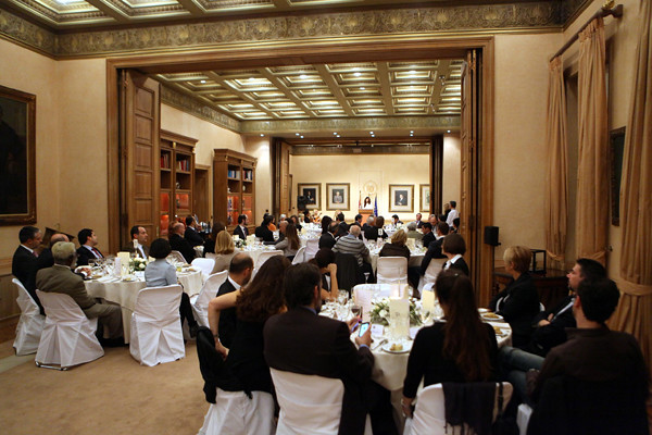 GTF Welcome Dinner in the Athens City Hall - December 2 2013