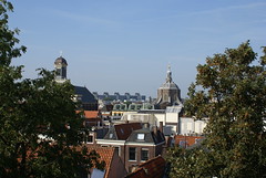 Uitzicht over Leiden