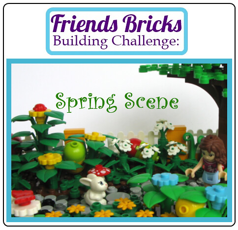 Friends Bricks Building Challenge: Spring Scene