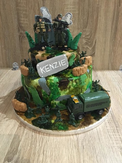 Army Cake by Rosie's Allsorts
