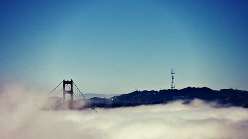 sanfrancisco california travel nature sunshine fog landscape foggy goldengatebridge