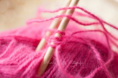 to knit (stuff)