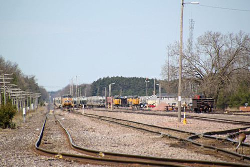 train railroad railway railfan unionpacific up ge ac4400cwcte locomotive yard track crane