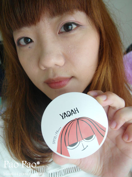 韓國 YADAH 自然雅達 空氣蜜粉餅 SPF35 PA+++