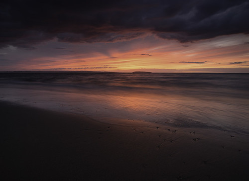 sunset sea seascape beach water wales landscape coast day cloudy cloudscape penmaenmawr pwsunset