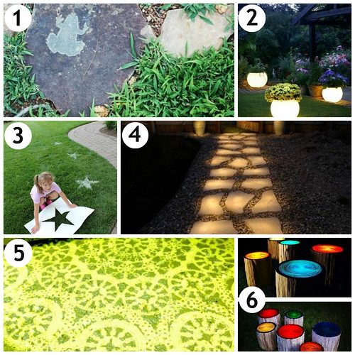 Creative Outdoor Ideas with Glow in the Dark Paint – Mrs. Fields Secrets
