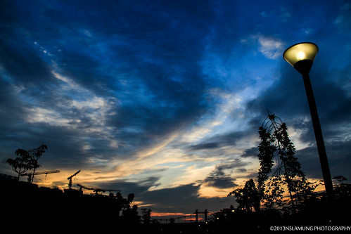 blue sunset sky fall night photography dawn singapore cityscape lanscape kachin nslamung