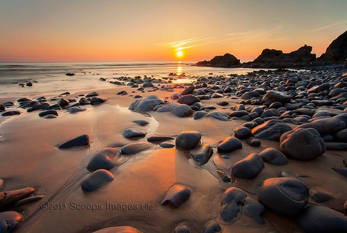sunset sea summer seascape west beach canon landscape golden evening coast sand cornwall tide low country lee 5d filters tidal 1740mm exposed cornish bude sandymouth leefilters iplymouth twogiantscoops