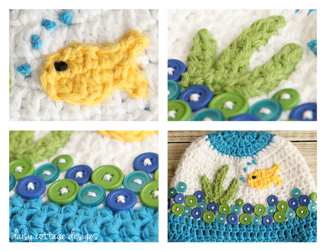 Crochet Hat Pattern Close Ups