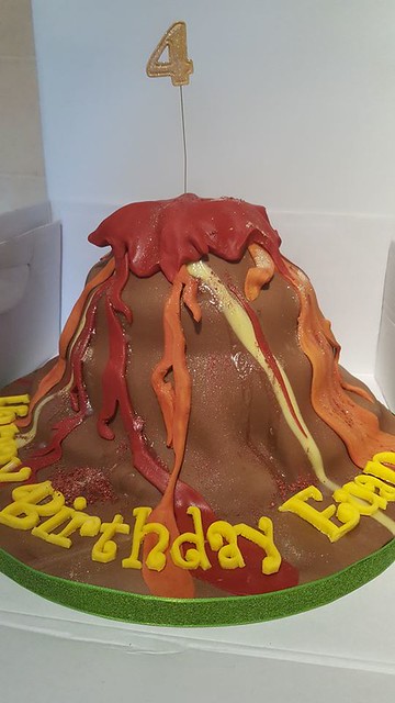 Volcano Cake by Just For The Cake Of It