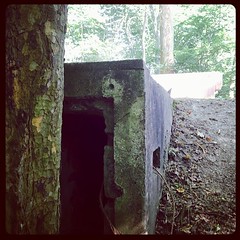 Entrée d'un #bunker #strasbourg #pourtales