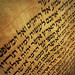 Torah Scroll Fragment on Vellum, circa 17th Century, from Morocco, on display at Logos.