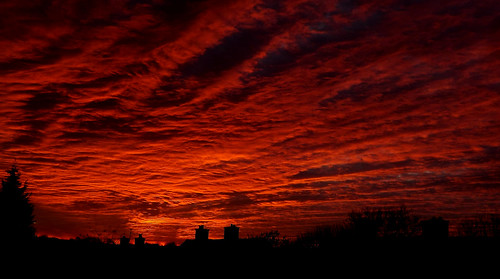 uk sunset england sky sun silhouette set clouds unitedkingdom south yorkshire united kingdom rotherham southyorkshire