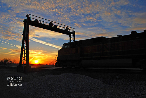 railroad sunset clouds train railway missouri locomotive plains bnsf bucklin tributetosearchlightsignalbridges