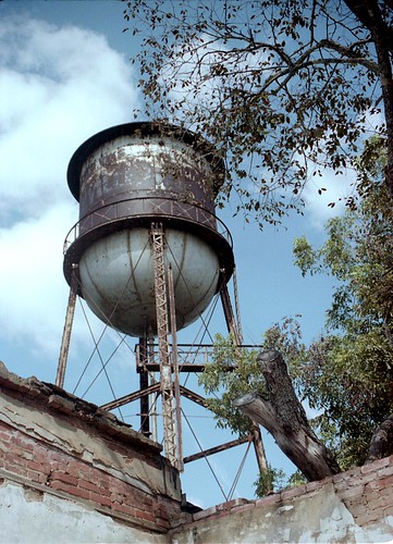 slr tower abandoned film rural 35mm ga georgia rust ruins decay watertower ruin olympus rusted ghosttown smithville leesburg derelict zuiko abandonment ruraldecay decaying dilapidated leecounty collapsed americus deepsouth 128 collapsing om4 om4ti omseries om4t anomyk