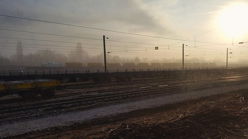 train travel railroad morning sunrise samsung