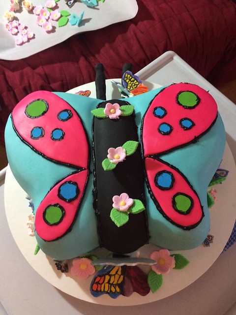 Butterfly Cake by Denise Anderson Raymond