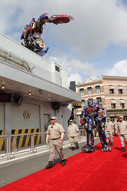 Transformers: The Ride 3D grand opening at Universal Orlando