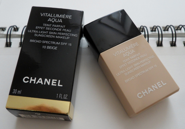 Chanel Vitalumiere Aqua Foundation- reviewed and rejected - Truth In Aging