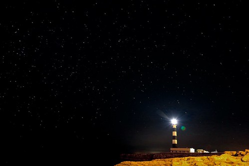 lighthouse night stars menorca jun13