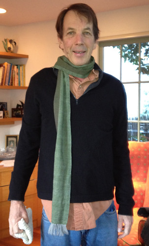 Thacher Hurd in Rose's scarf cropped