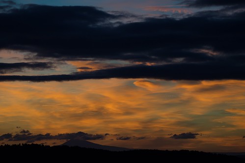 sunset storm flickr ciel ardèche ardèche