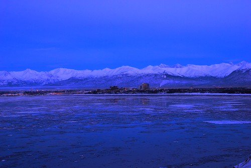 sunset alaska night clear anchorage cookinlet outstandingromanianphotographers pwwinter