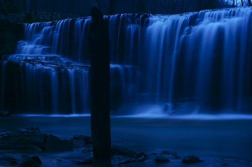 blue bluehour landscape waterfall waterinmotion longexposure supertakumar50mmf14 fv10