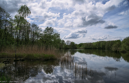 moore warrington moorenaturereserve lake clouds reflection nature water river