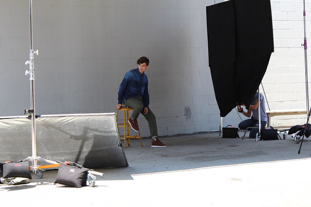 L.A. WITH ADIDAS NEO: A DAY ON SET
