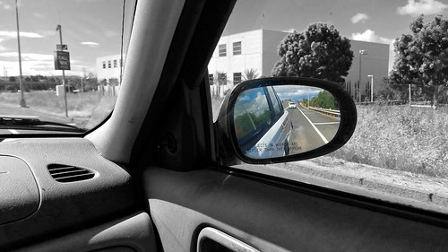 irvine california photo digital spring rearviewmirror automobile freeway colorsplash cameraphone