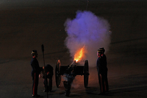 ontario history kingston cannons 1812 forthenry sunsetceremony
