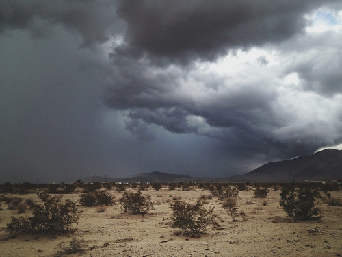 storm clouds desert joshuatree iphone