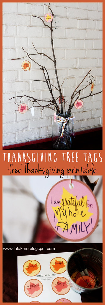 Thanksgiving Tree Tags__Free Thanksgiving Printable